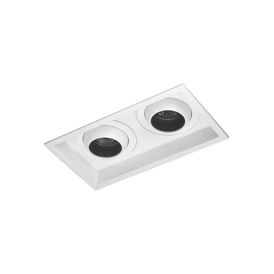 멀티 피스공 사각2구