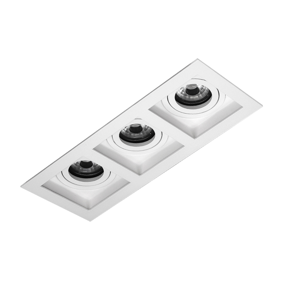 멀티 사각플랜 3구